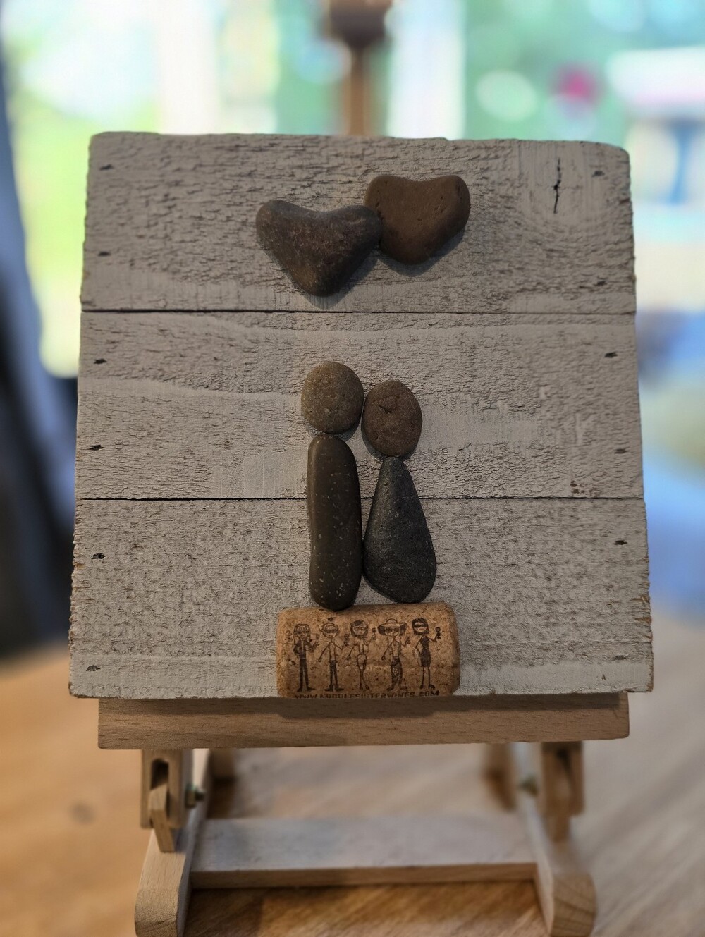 Pebble Wall Art 8x8